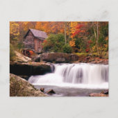 Glade Creek Grist Mill Briefkaart (Voorkant)