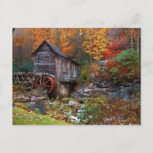 Glade Creek Grist Mill Briefkaart