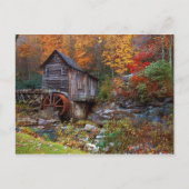 Glade Creek Grist Mill Briefkaart (Voorkant)