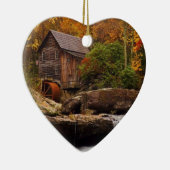 Glade Creek Grist Mill Keramisch Ornament (Rechts)