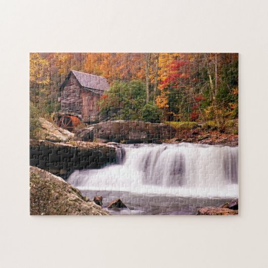 Glade Creek Grist Mill Legpuzzel (Horizontaal)