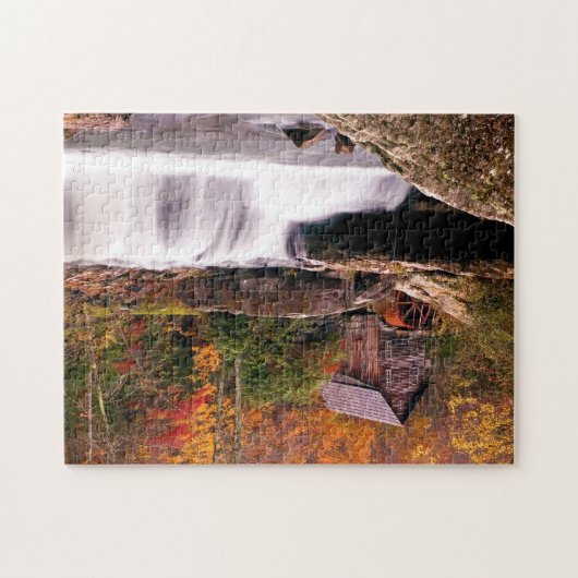 Glade Creek Grist Mill Legpuzzel (Horizontaal)