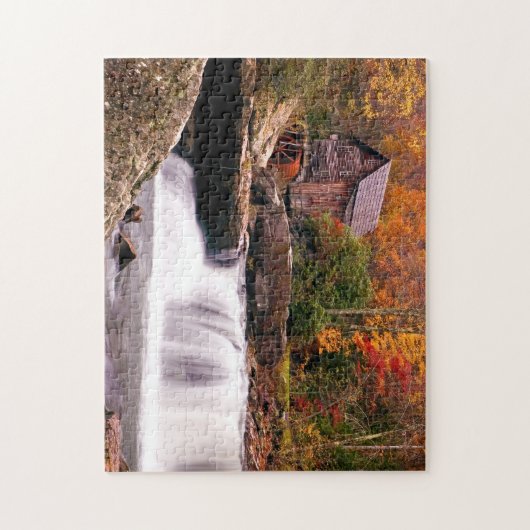 Glade Creek Grist Mill Legpuzzel (Verticaal)