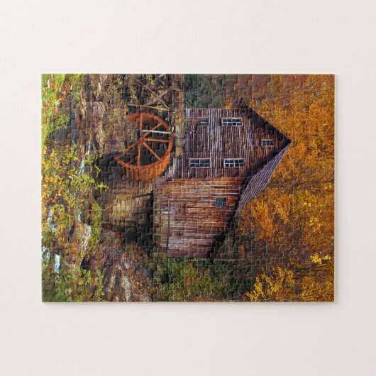 Glade Creek Grist Mill Legpuzzel (Horizontaal)