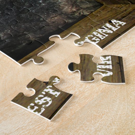 GLADE CREEK GRIST MILL-PUZZLE LEGPUZZEL (Zijkant)