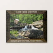GLADE CREEK GRIST MILL-PUZZLE LEGPUZZEL (Horizontaal)