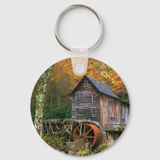 Glade Creek Grist Mill Sleutelhanger (Voorkant)