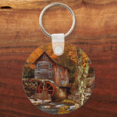 Glade Creek Grist Mill Sleutelhanger (Voorkant)
