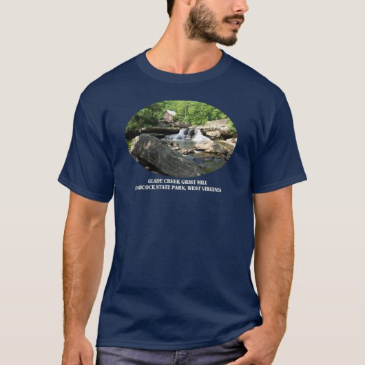 GLADE CREEK GRIST MILL— T-SHIRT (Voorkant)