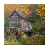 Glade Creek Grist Mill Tegeltje (Voorkant)