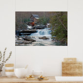 Glade Creek Gristmill II Poster (Keuken)