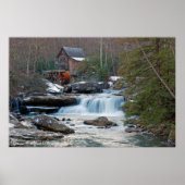 Glade Creek Gristmill II Poster (Voorkant)