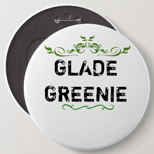 Glade Greenie Button (Voorkant /achterkant)