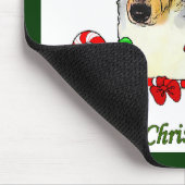 Gladharige Collie Kerstcadeaus Muismat (Hoek)