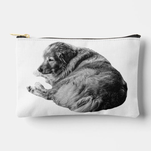 Gladharige Hond Biedt Vreedzaam Kerstaccessoire Etui (Voorkant)