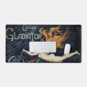 Gladiator Cycles,  Victoriaans Art Nouveau Bureaumat (Keyboard & Muis)