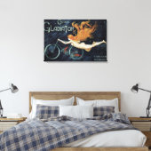 Gladiator Cycles, Victoriaans Art Nouveau Canvas Afdruk (Insitu (Slaapkamer))