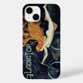 Gladiator Cycles, Victoriaans Art Nouveau Case-Mate iPhone Case (Achterkant)