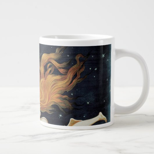 Gladiator Cycles,  Victoriaans Art Nouveau Grote Koffiekop (Rechts)