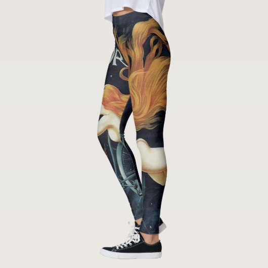 Gladiator Cycles,  Victoriaans Art Nouveau Leggings (Links)