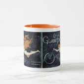 Gladiator Cycles,  Victoriaans Art Nouveau Mok (Midden)