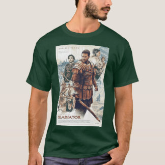 Gladiator Film vrienden vintage T-shirt