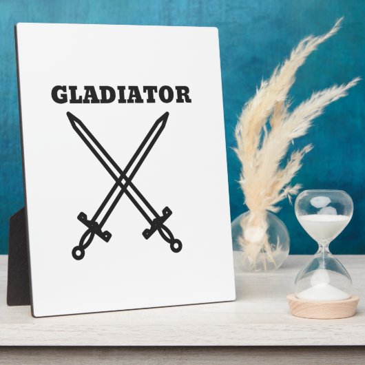 Gladiator Fotoplaat (Zijkant)