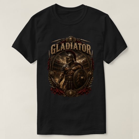 Gladiator Heren Grafische T-Shirt (Design voorkant)