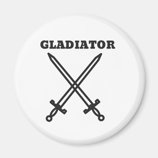 Gladiator Magneet (Voorkant)