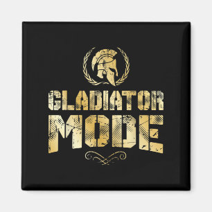 Gladiator Mode Spartan Mythology Workout Warrior G Magneet