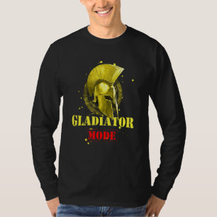 Gladiator Modus Motivatie Gym Workout Spartaanse T-shirt