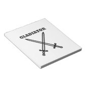 Gladiator Notitieblok (Schuin)
