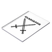 Gladiator Notitieboek (Linkerzijde)