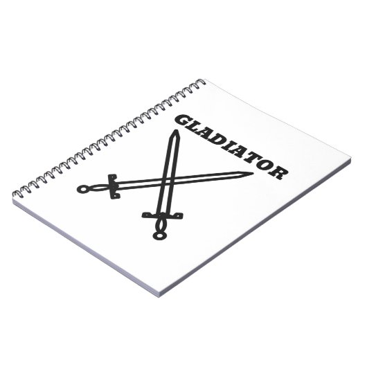 Gladiator Notitieboek (Linkerzijde)