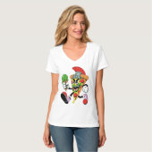 Gladiator Pizza Slice Italiaanse Brainrot Vrouwen T-shirt (Voorkant volledig)