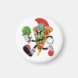 Gladiator Pizza Slice Italian Brainrot Magneet