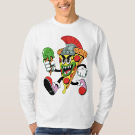 Gladiator Pizza Slice Italian Brainrot Mannen’s T-shirt