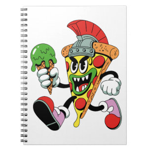 Gladiator Pizza Slice Italian Brainrot Notitieboek