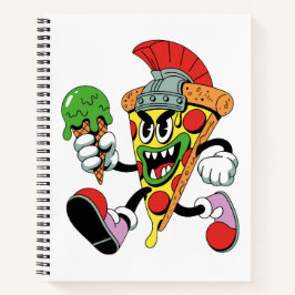 Gladiator Pizza Slice Italian Brainrot Notitieboek