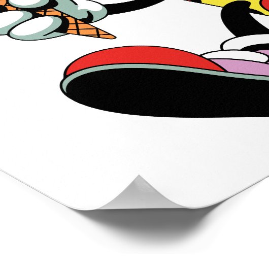 Gladiator Pizza Slice Italian Brainrot Poster (Hoek)