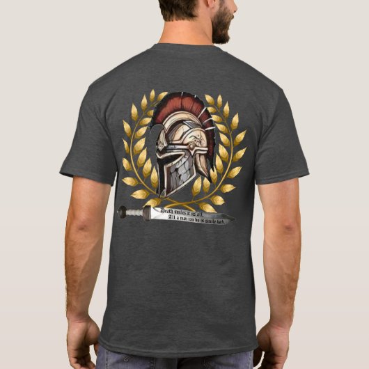 Gladiator T-shirt (Achterkant)