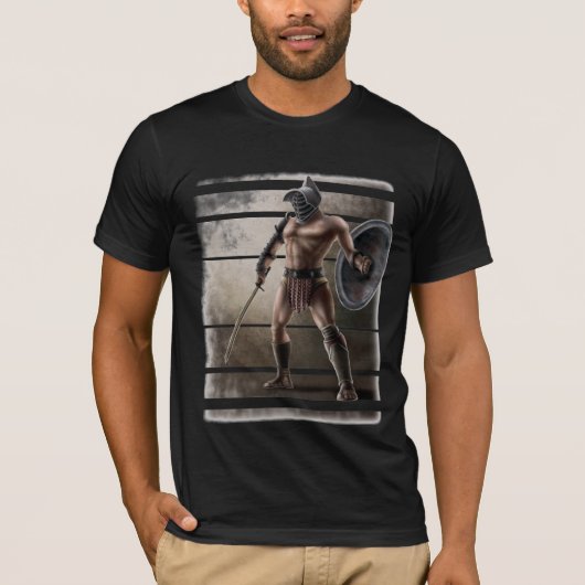 Gladiator volledig t-shirt (Voorkant)