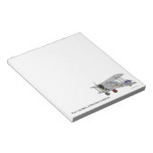 Gladiator voor gepersonaliseerd  vliegtuig notitieblok (Schuin)