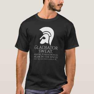 Gladiator Zweet Oude Romeinse geschiedenis Spar Ro T-shirt