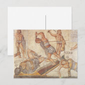 Gladiatoren Briefkaart (Voorkant / Achterkant)