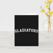 Gladiatoren kaart (Gele Bloem)