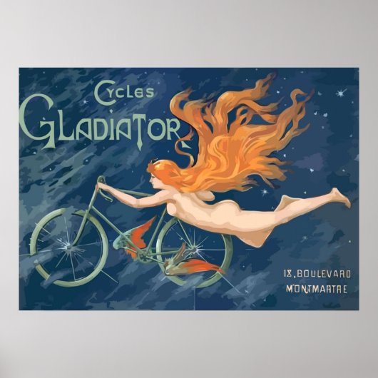 Gladiatorfietsen Poster (Voorkant)
