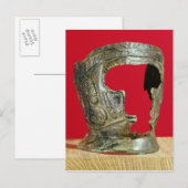 Gladiatormasker van Gallo-Roman Briefkaart (Voorkant / Achterkant)