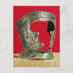 Gladiatormasker van Gallo-Roman Briefkaart