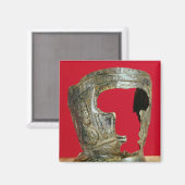 Gladiatormasker van Gallo-Roman Magneet (Voorkant / Achterkant)